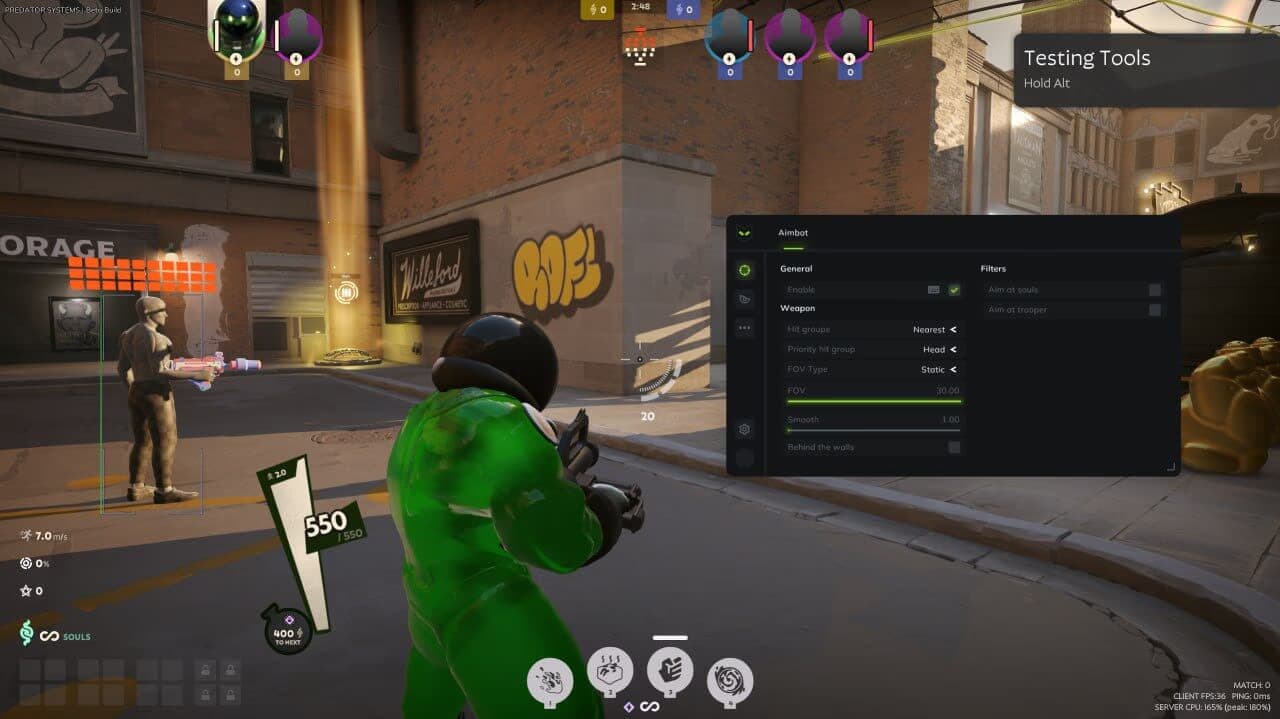 PREDATOR SYSTEM screenshot 2