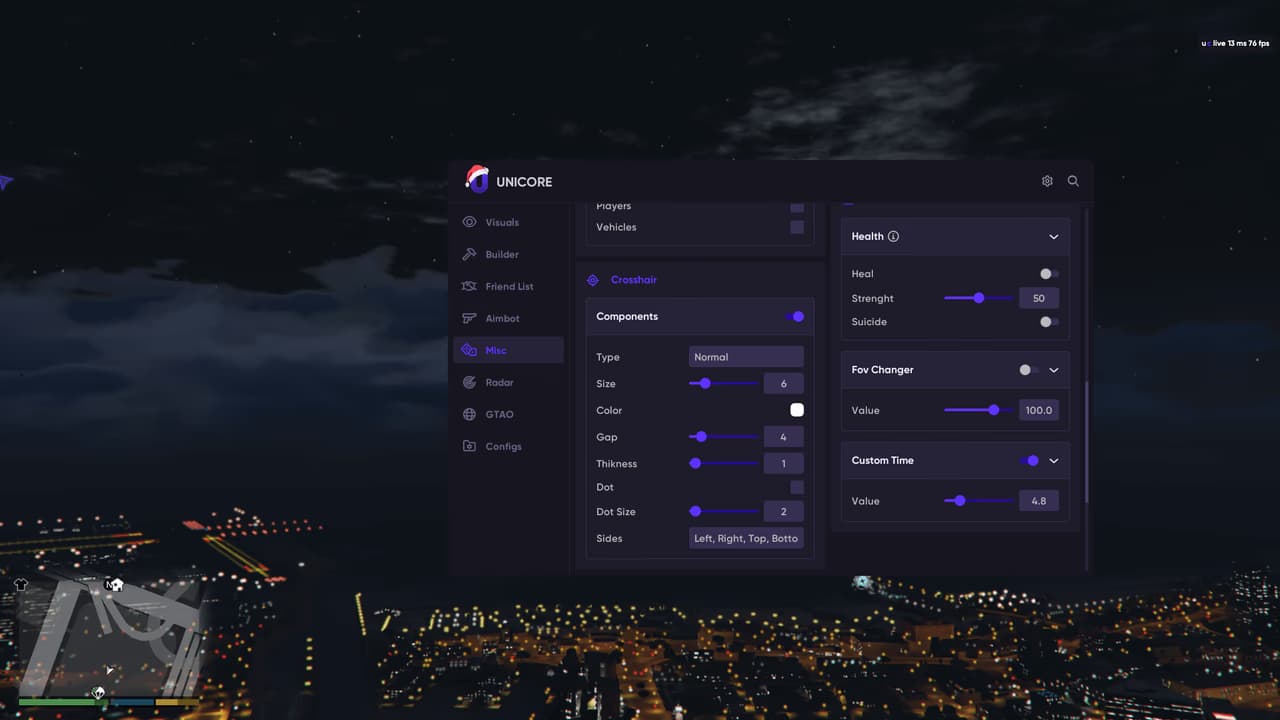 UNICORE screenshot 1