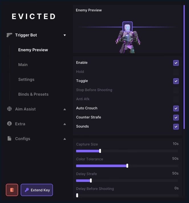 Evicted Triggerbot screenshot 1