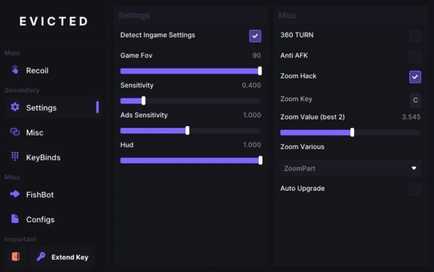 Evicted Macros screenshot 1