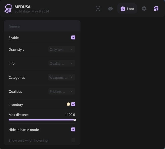 MEDUSA screenshot 2