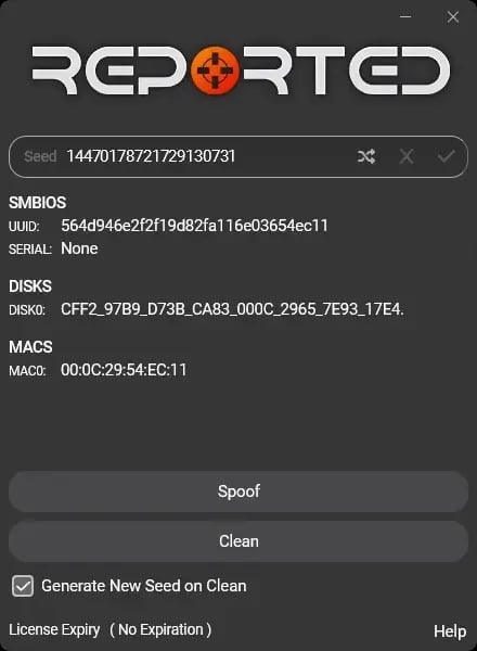 Reported spoofer screenshot 2