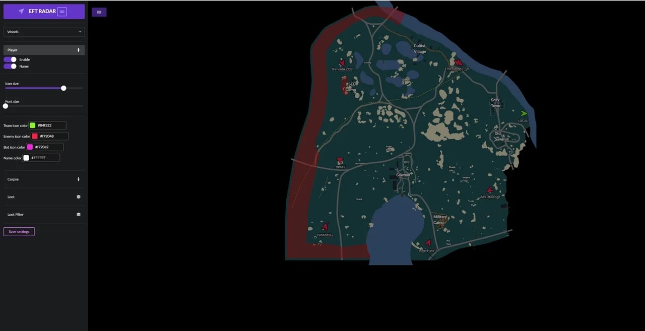 Radar screenshot 6