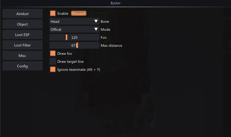 BYSTER screenshot 2