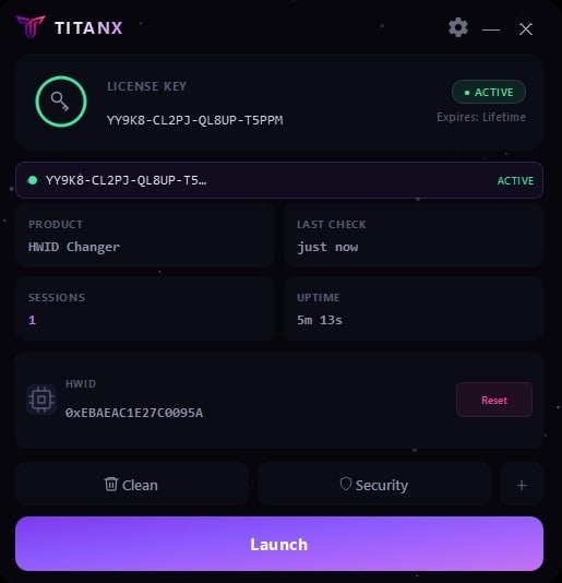 TITANX SPOOFER screenshot 2