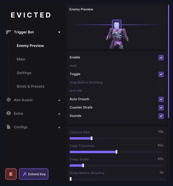 Evicted Triggerbot screenshot 1