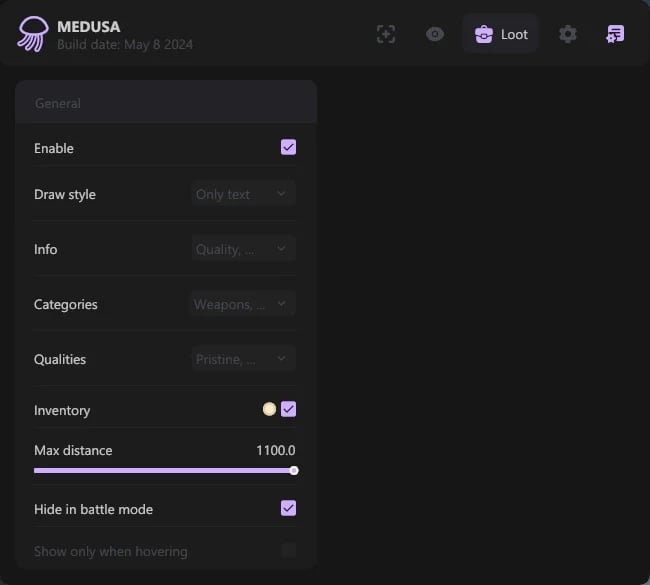 MEDUSA screenshot 1