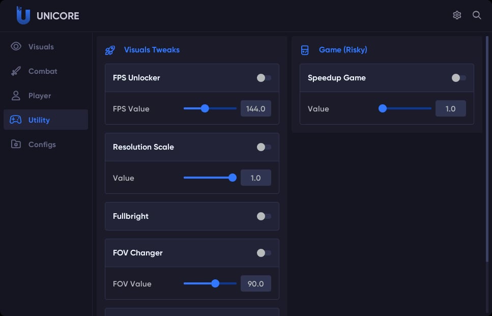 UNICORE screenshot 4