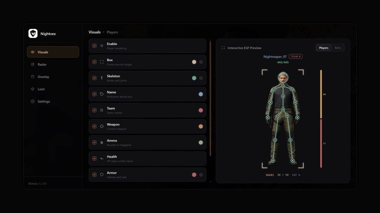 Nightvex screenshot 1