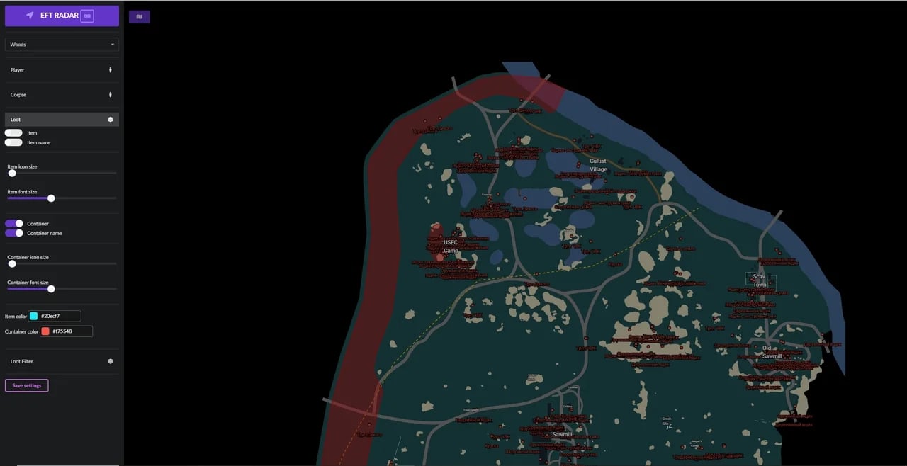 Radar screenshot 2