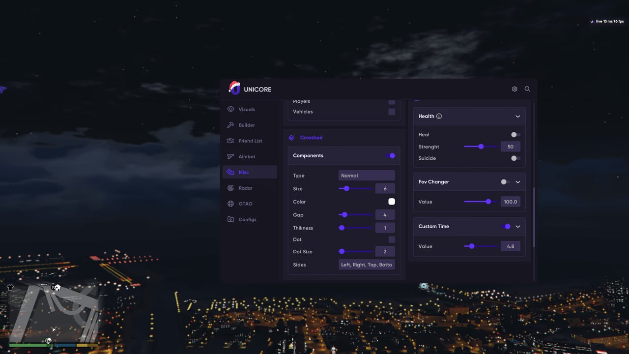 UNICORE screenshot 1