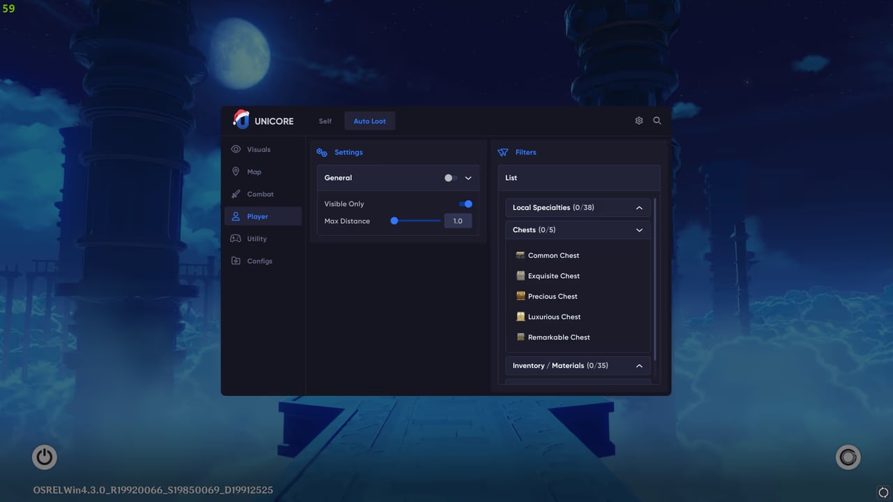 UNICORE screenshot 1