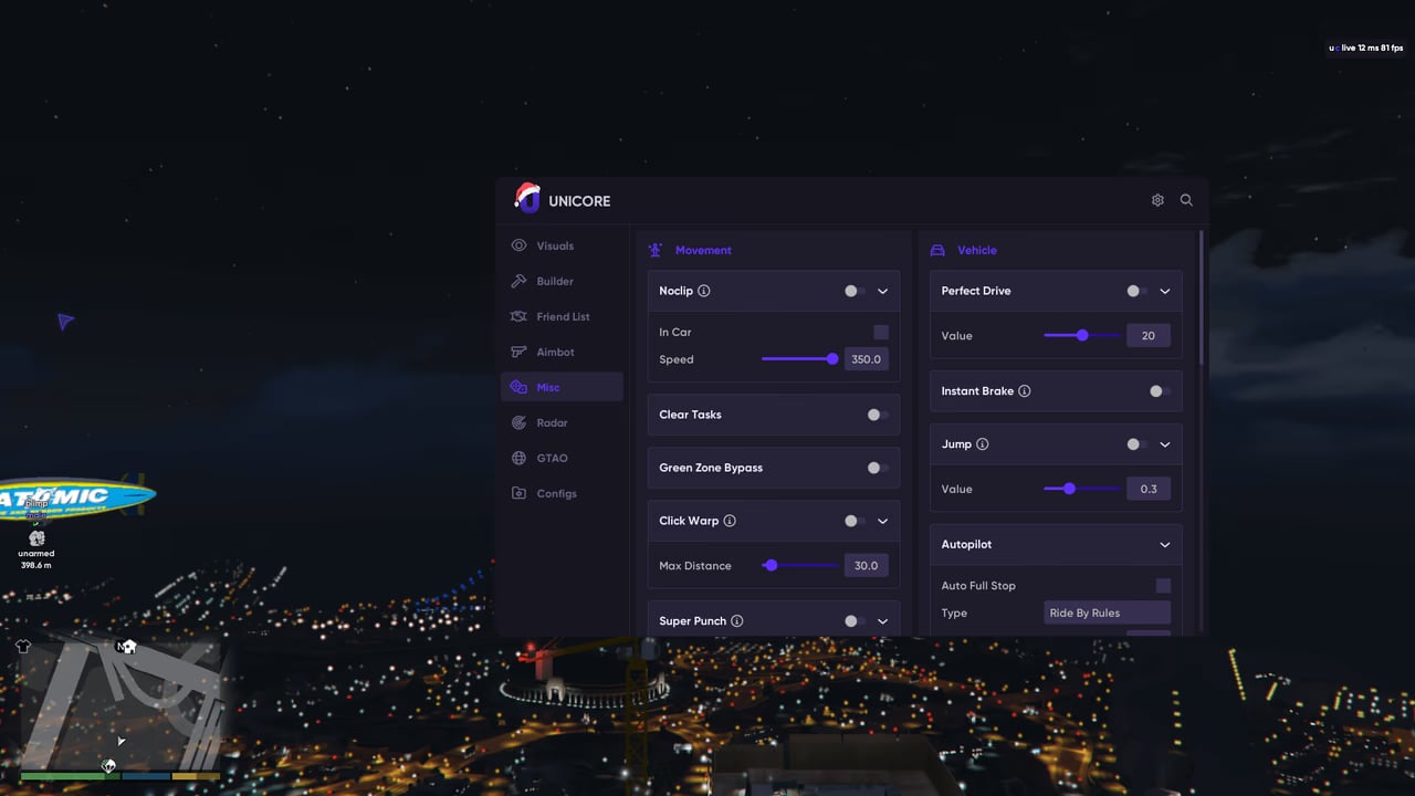 UNICORE FIVEM screenshot 3