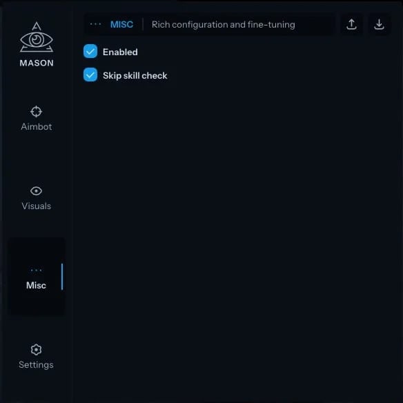MASON screenshot 1
