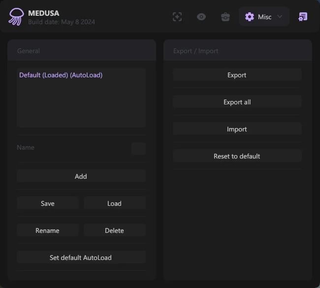 MEDUSA screenshot 2