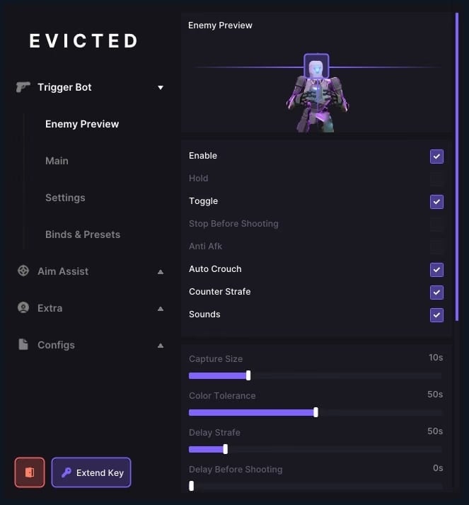 Evicted Triggerbot screenshot 1