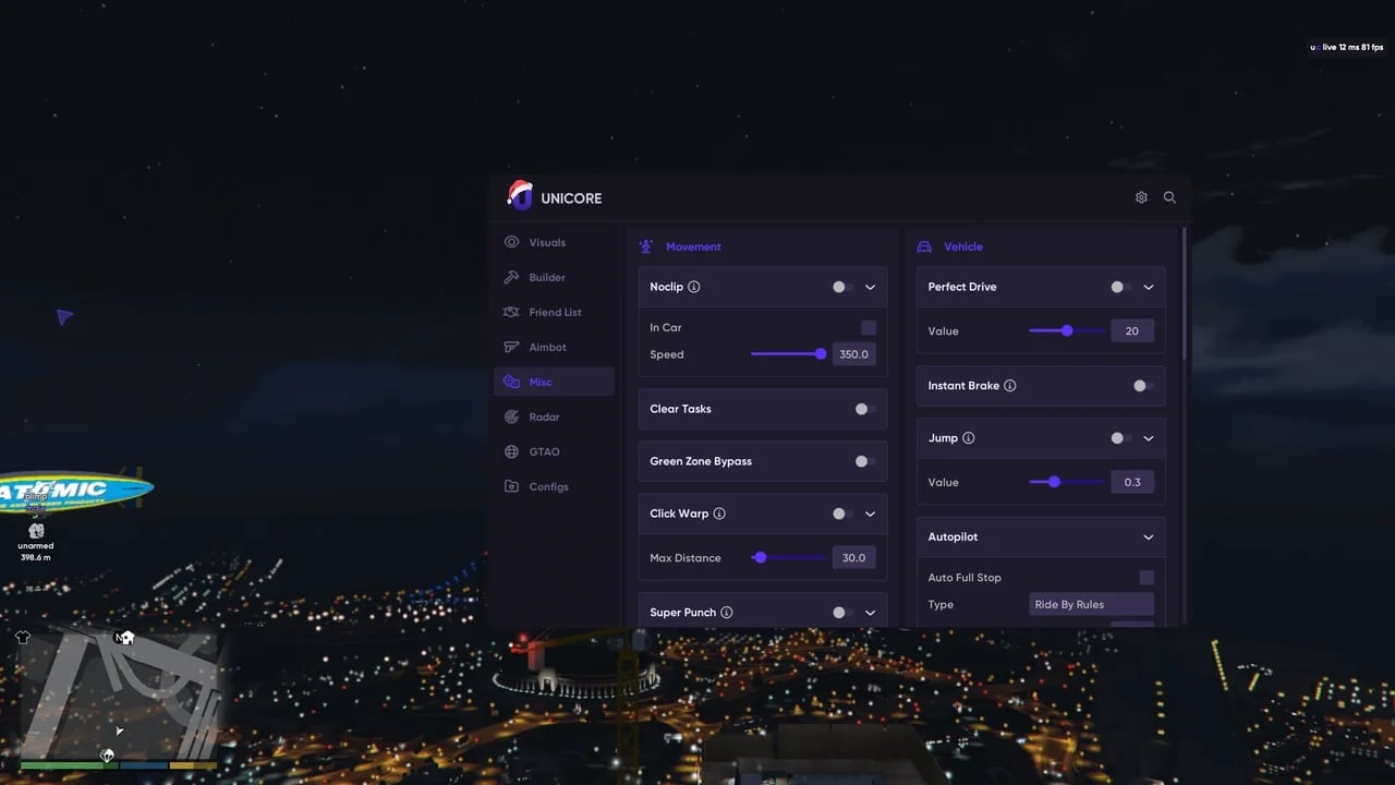 UNICORE ALT:V screenshot 2