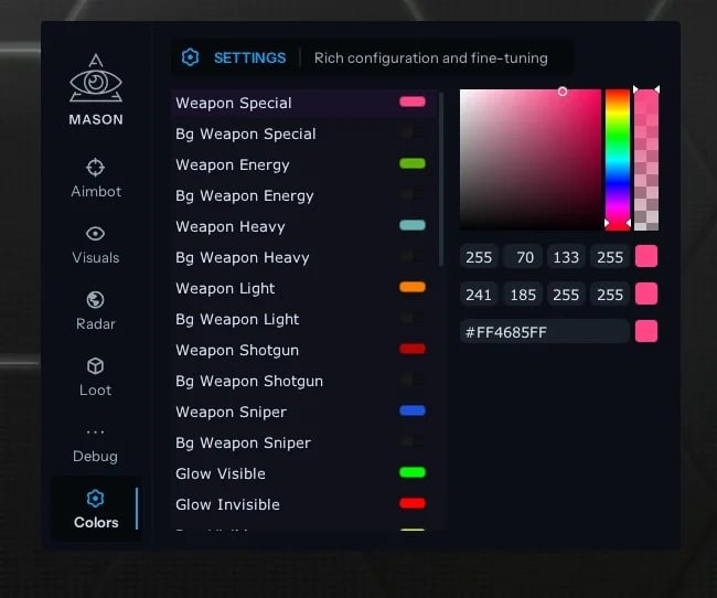 MASON INTERNAL screenshot 1