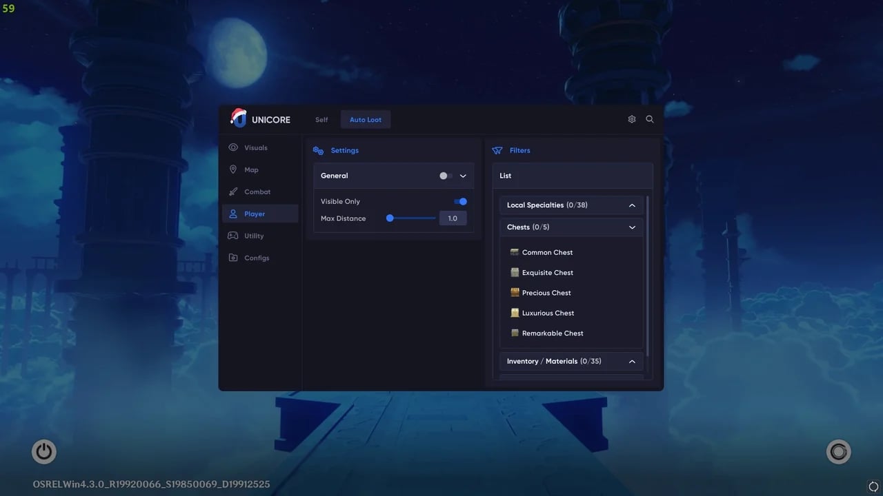 UNICORE screenshot 1