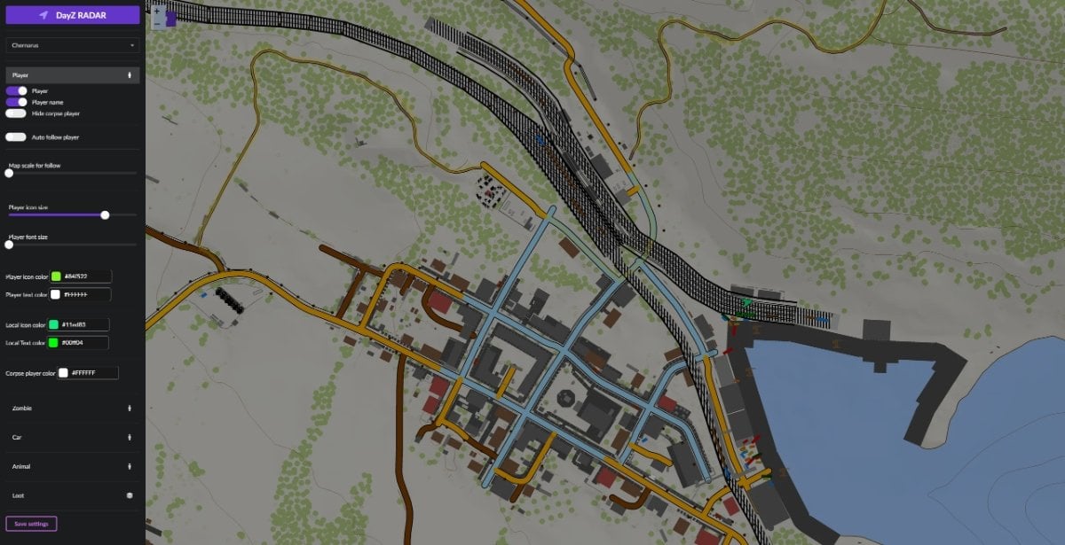 RADAR screenshot 2