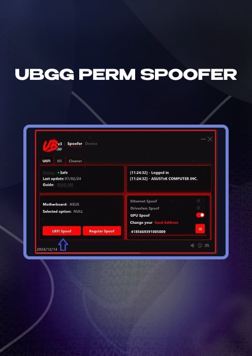 UBGG Perm Spoofer